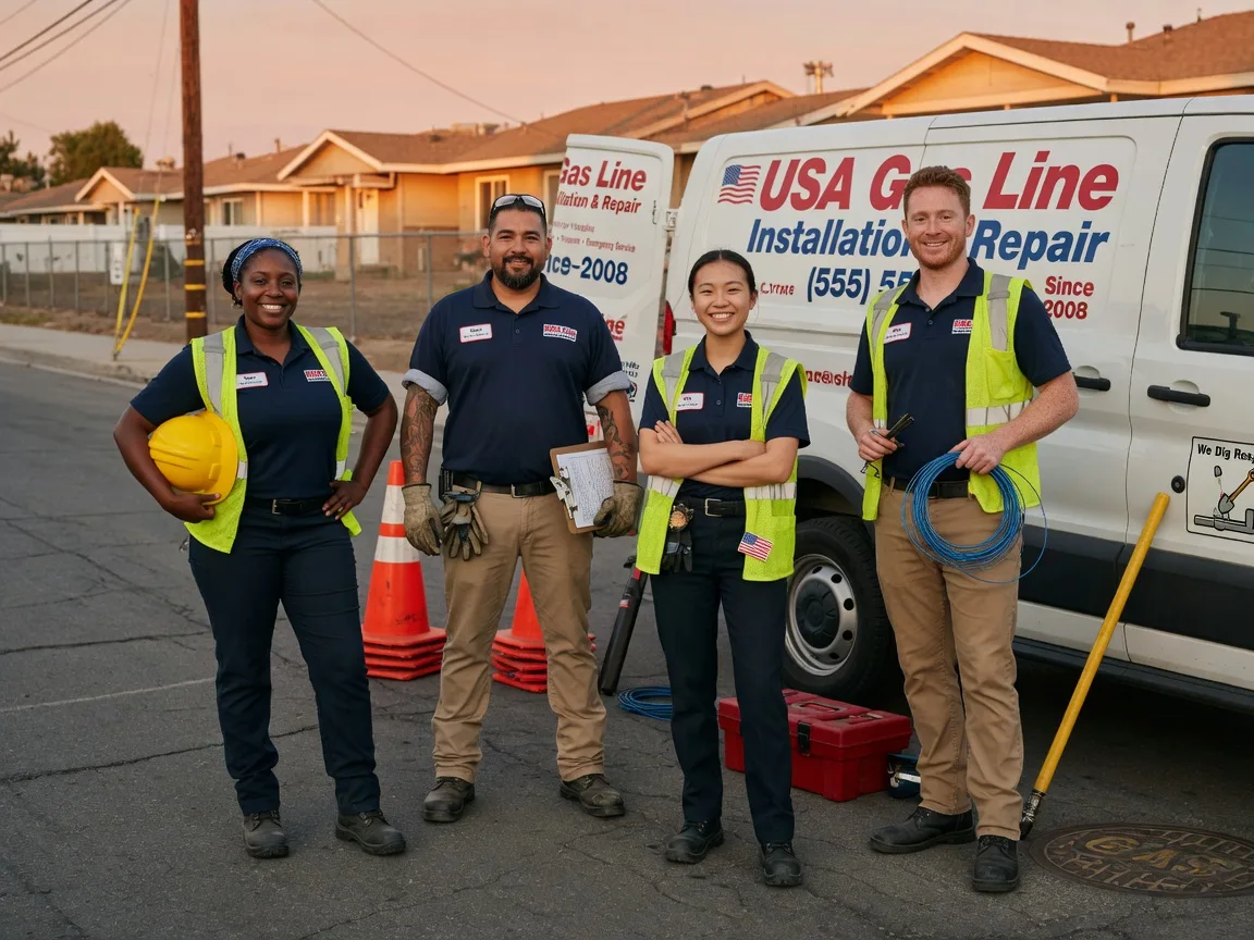 Gas Line Installation company in Paincourtville, LA